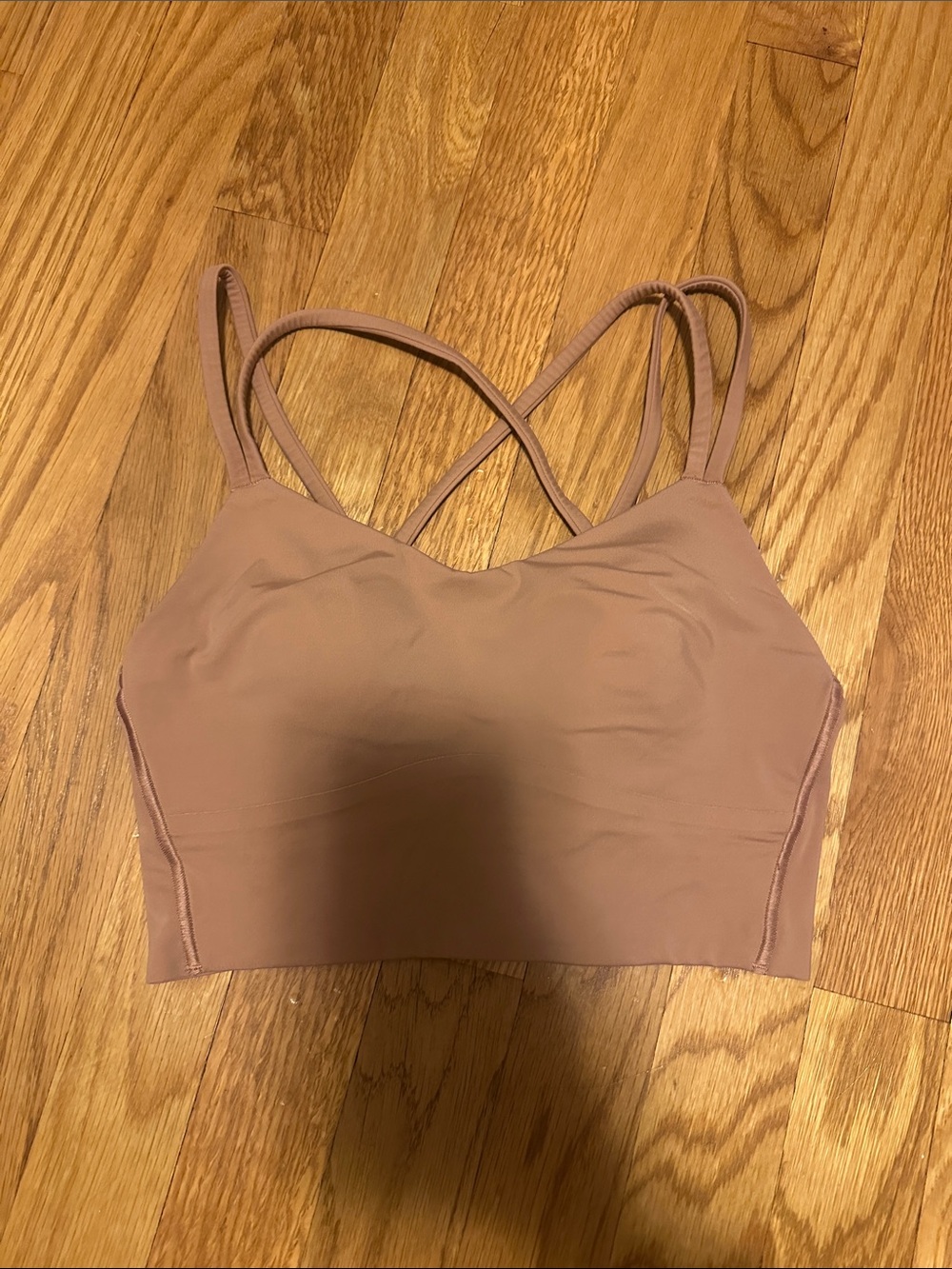 Like A Cloud lululemon longling Seamless Sport Bra - Nude